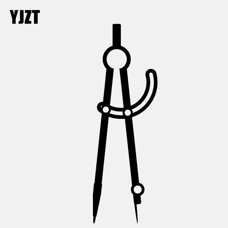 YJZT 4.8CM*14.9CM Cartoon Decorative Pointed Compass Decal Vinly Black/Silver Car Sticker C22-0493
YJZT 4.8CM*14.9CM Cartoon Decorative Pointed Compass Decal Vinly Black/Silver Car Sticker C22-0493