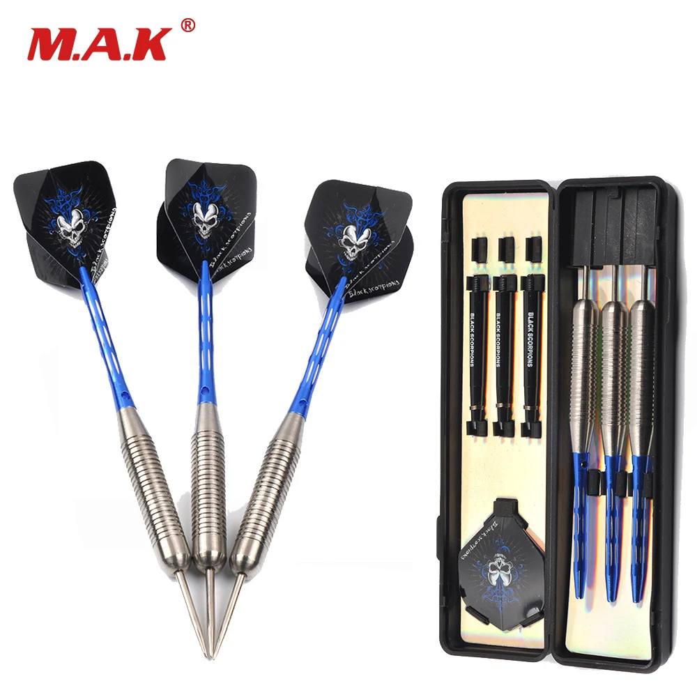 Stainless Stell Tip 28g Darts Marked Aluminum Shaft Darts with Black Skeleton Skull Dart Flight for Adult Sport Play
Stainless Stell Tip 28g Darts Marked Aluminum Shaft Darts with Black Skeleton Skull Dart Flight for Adult Sport Play