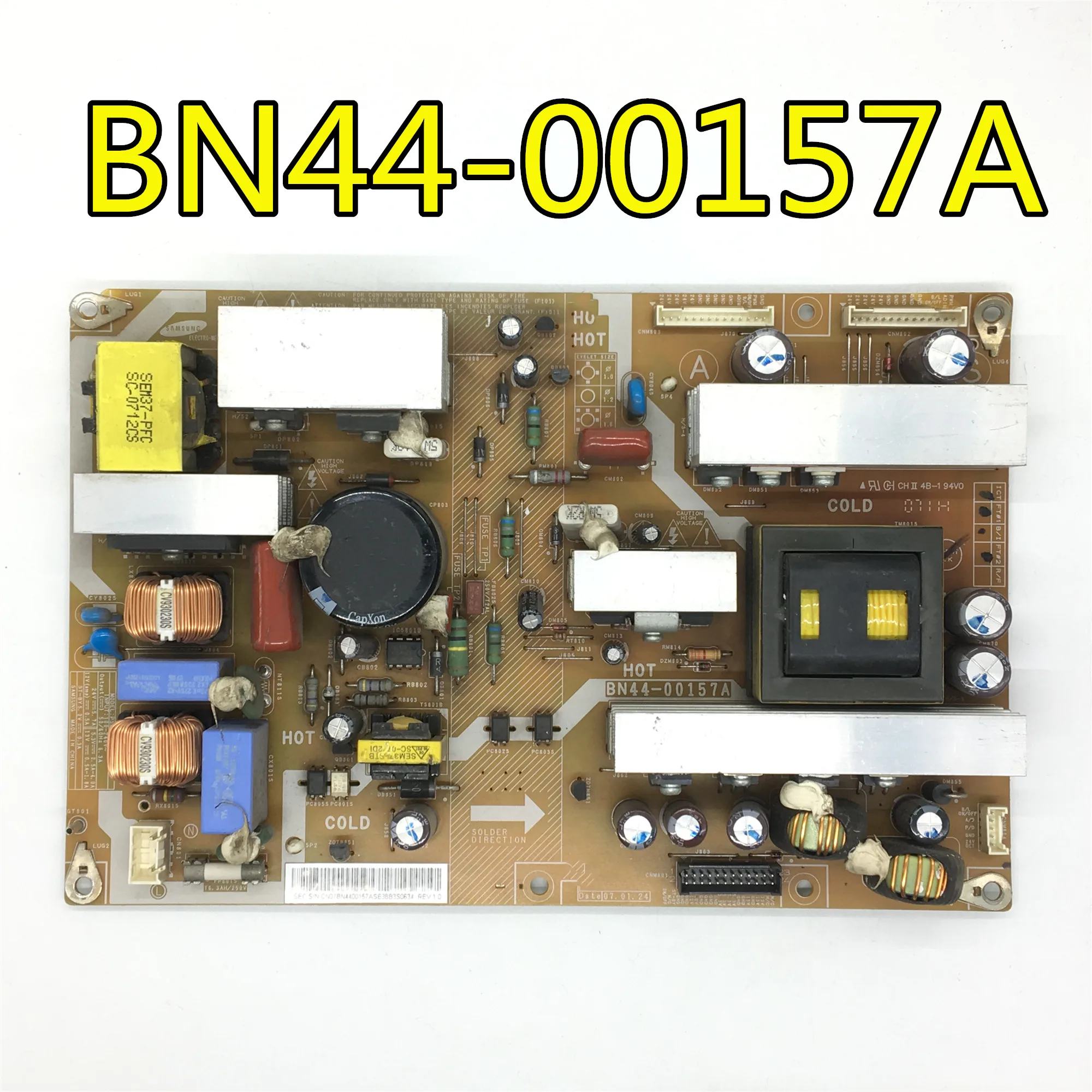 original 100% test for samgsung LA37S81B LA37R81B BN44-00157A PSLF231501A power board
original 100% test for samgsung LA37S81B LA37R81B BN44-00157A PSLF231501A power board