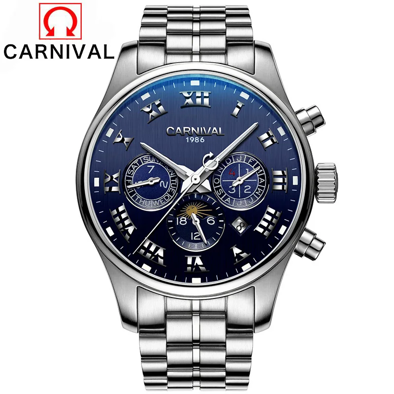 6 Hands Pilot Fashion Wrist Watch Men Waterproof Stainless Steel Band Automatic Mechanical Wristwatch Clock Male Relogio
6 Hands Pilot Fashion Wrist Watch Men Waterproof Stainless Steel Band Automatic Mechanical Wristwatch Clock Male Relogio