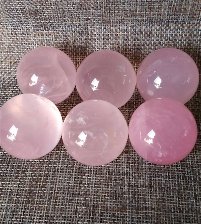2 pcs love stone 100% Natural pink rose quartz crystal reiki healing gemstone rose crystal sphere as gift
2 pcs love stone 100% Natural pink rose quartz crystal reiki healing gemstone rose crystal sphere as gift