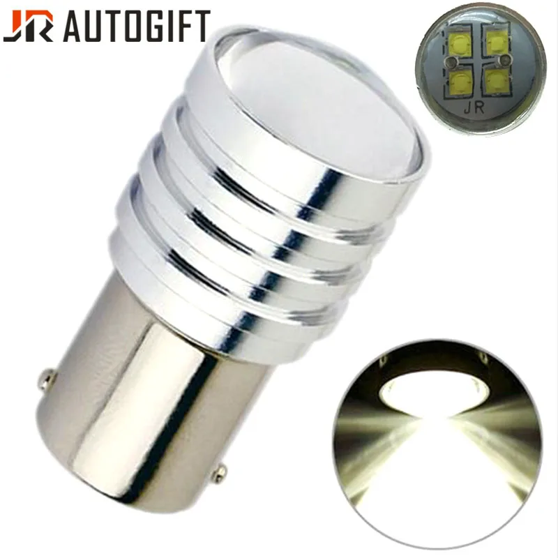 10PCS super bright 12V-24V S25 1156 1157 BA15S White 20W 2525 Led Chip S25 P21W R5W led car Light Bulb Lamp Reserve turn Lights
10PCS super bright 12V-24V S25 1156 1157 BA15S White 20W 2525 Led Chip S25 P21W R5W led car Light Bulb Lamp Reserve turn Lights