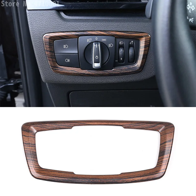 ABS Pine Wood Grain Head light Headlight Switch Button Cover Trim Car Accessories For BMW X2 F47 2018 For BMW X1 F48 2016-2019
ABS Pine Wood Grain Head light Headlight Switch Button Cover Trim Car Accessories For BMW X2 F47 2018 For BMW X1 F48 2016-2019