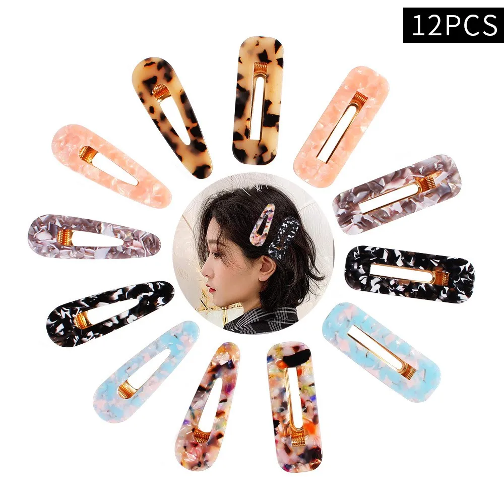 FASACC Vintage Acetate Hair Clip Women Hairpins Marble Textured Leopard Print Barrette Girls Hairgrips Fashion Hair Accessories
FASACC Vintage Acetate Hair Clip Women Hairpins Marble Textured Leopard Print Barrette Girls Hairgrips Fashion Hair Accessories