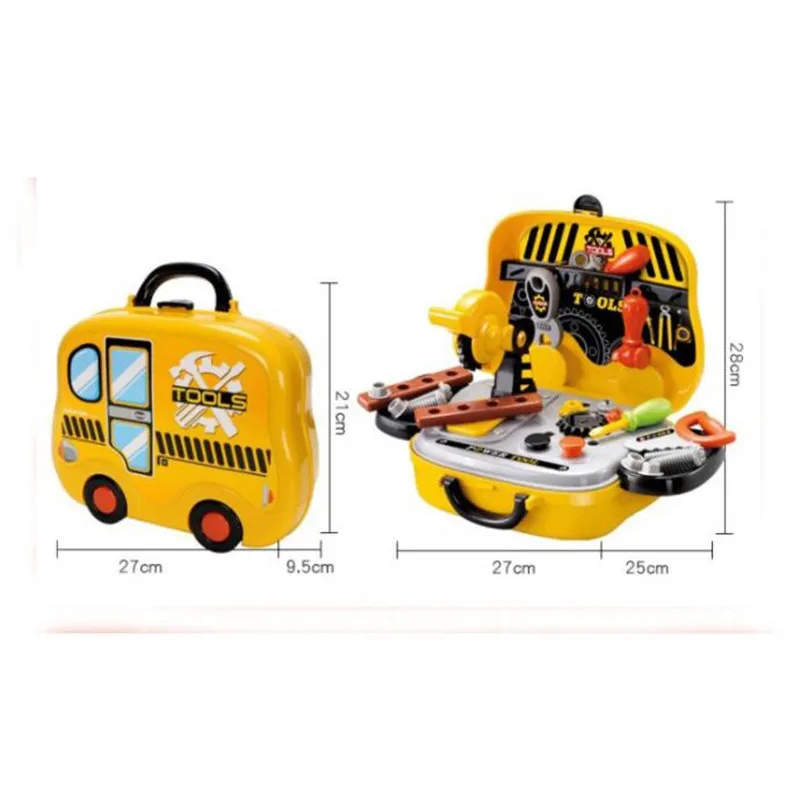 Educational Suitcase Gifts Colorful Pretend Toys Kit Learning Tool Box Kids Children Preschool Imagination Plastic Engineering
Educational Suitcase Gifts Colorful Pretend Toys Kit Learning Tool Box Kids Children Preschool Imagination Plastic Engineering
