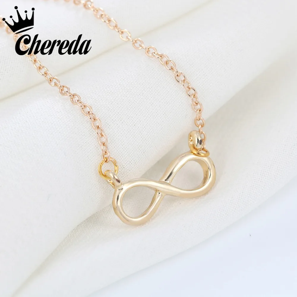 Chereda Gold Silver Color Women Necklace 8 Letter Classic Simple Necklaces Unique Female Jewelry
Chereda Gold Silver Color Women Necklace 8 Letter Classic Simple Necklaces Unique Female Jewelry