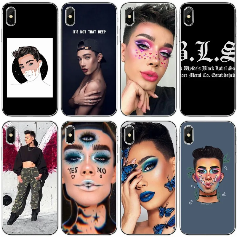 Мягкий силиконовый чехол для телефона с надписью "Sister James Charles" iPhone 6 6plus 7 8plus 5