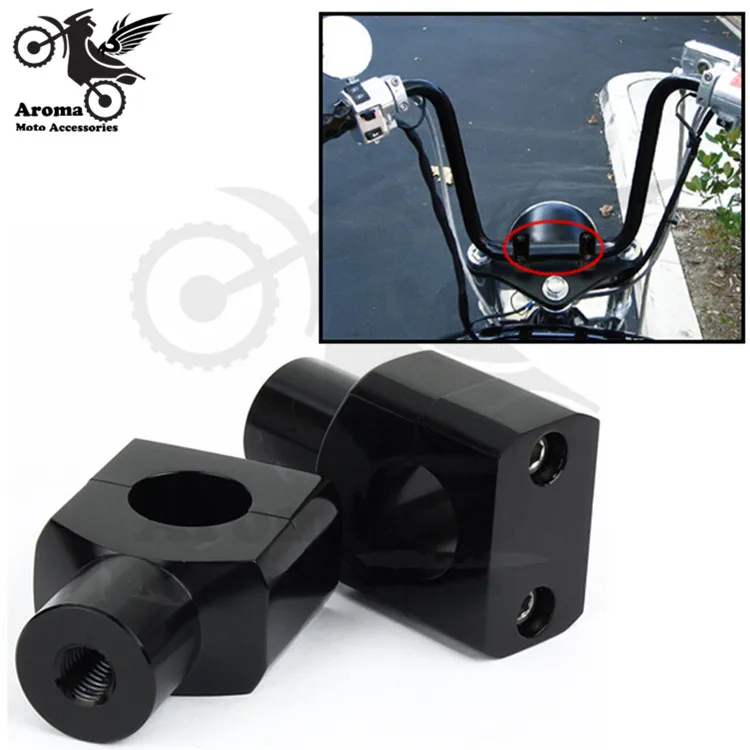 top quality motorcycle riser 1" 25mm motorbike handlebar Mount for Harley-Davidson style chrome black pro moto Handlebar Risers
top quality motorcycle riser 1" 25mm motorbike handlebar Mount for Harley-Davidson style chrome black pro moto Handlebar Risers