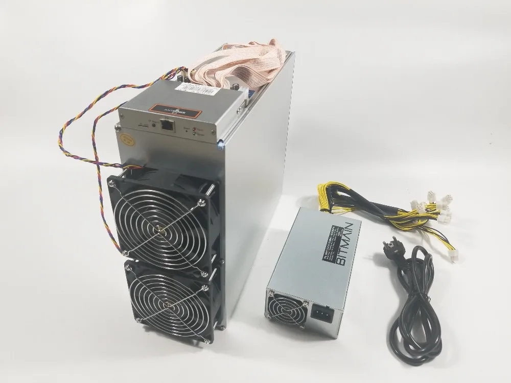 Новейший Asic Ethash Ethereum ETH ETC Miner Antminer E3 190MH/S с BITMAIN APW3 1600W Mining лучше чем 6 8 12 GPU