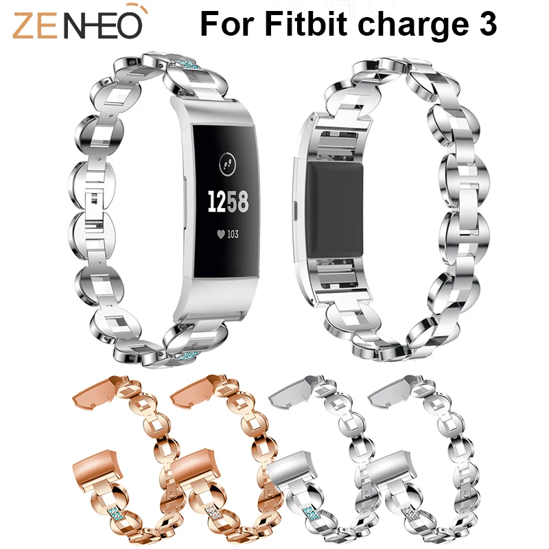 For Fitbit Charge 3 Wristband Watch Band Bling Rhinestone Metal Bracelets For Fitbit Charge 3 watch strap Replacement Straps
For Fitbit Charge 3 Wristband Watch Band Bling Rhinestone Metal Bracelets For Fitbit Charge 3 watch strap Replacement Straps