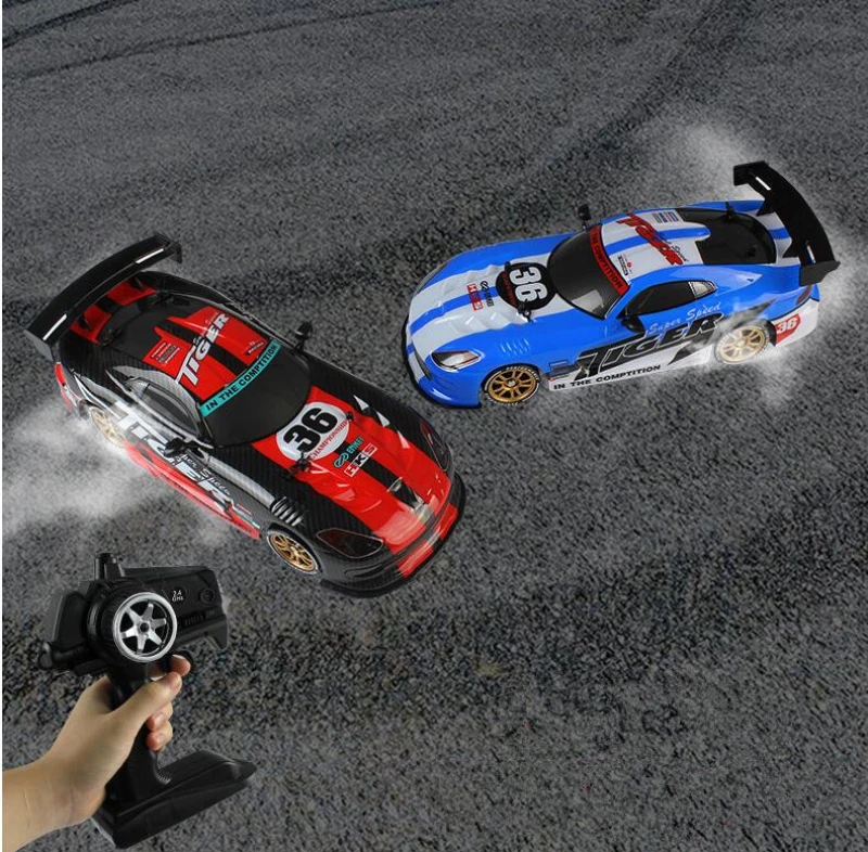 Passion Racing Drift RC Car Boy Toy C1 2.4G LED Light 4 Wheel 4WD Driving Drift High Speed Radio Control Toy Car with Spare Tire
Passion Racing Drift RC Car Boy Toy C1 2.4G LED Light 4 Wheel 4WD Driving Drift High Speed Radio Control Toy Car with Spare Tire
