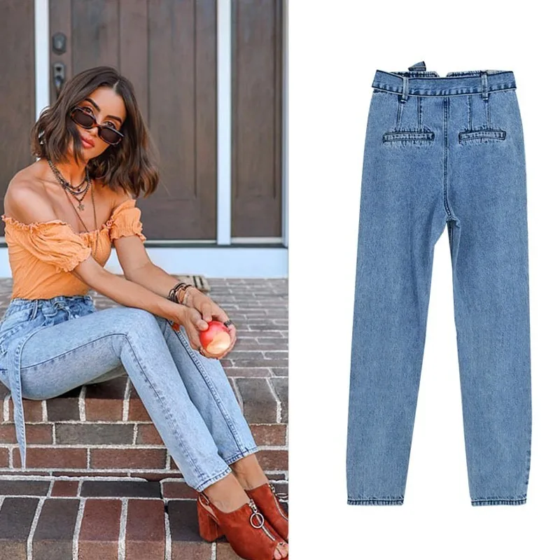 LIBERJOG Women Jeans Casual Belt Denim Pants Row Clasp Vintage Femme Sexy Trousers Female Plus Size Fashion Nine Part Pants
LIBERJOG Women Jeans Casual Belt Denim Pants Row Clasp Vintage Femme Sexy Trousers Female Plus Size Fashion Nine Part Pants