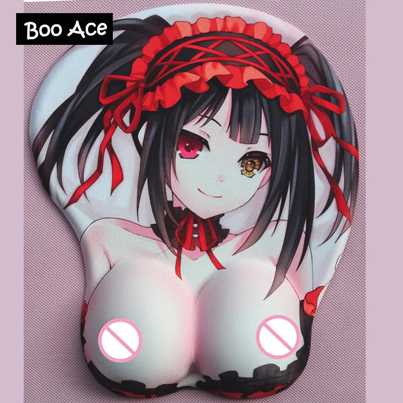 New "Date A Live" Tokisaki Kurumi Protrusive Nipples Anime 3D Soft Breast Mouse Pad with Wrist Rest 26*21*3.2cm 2way fabric
New "Date A Live" Tokisaki Kurumi Protrusive Nipples Anime 3D Soft Breast Mouse Pad with Wrist Rest 26*21*3.2cm 2way fabric
