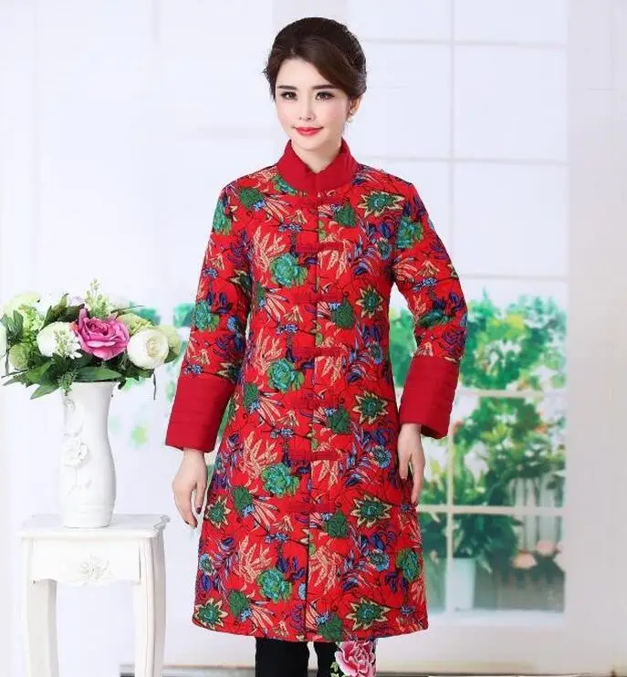 XL-4XL Hot / Winter Female New Fashion long Dish Buckle Large Size Long Sleeve Cotton-padded Coats jacket
XL-4XL Hot / Winter Female New Fashion long Dish Buckle Large Size Long Sleeve Cotton-padded Coats jacket