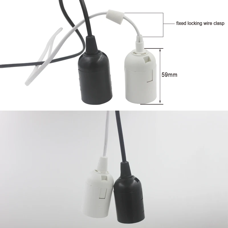1.8m Power Cord Cable E27 Lamp Bases EU plug with switch wire for Pendant LED Bulb e27 Hanglamp Suspension Socket Holder
1.8m Power Cord Cable E27 Lamp Bases EU plug with switch wire for Pendant LED Bulb e27 Hanglamp Suspension Socket Holder