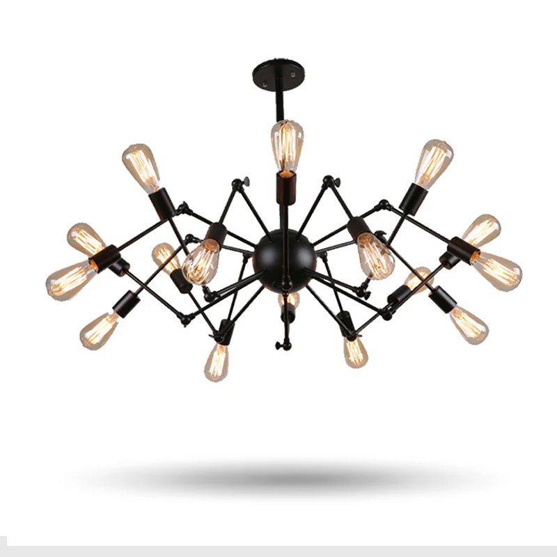 Vintage Industrial Chandeliers American Country Lamp Adjustable Wire Lamps Retractable Decoration Lighting Spider Chandelier
Vintage Industrial Chandeliers American Country Lamp Adjustable Wire Lamps Retractable Decoration Lighting Spider Chandelier