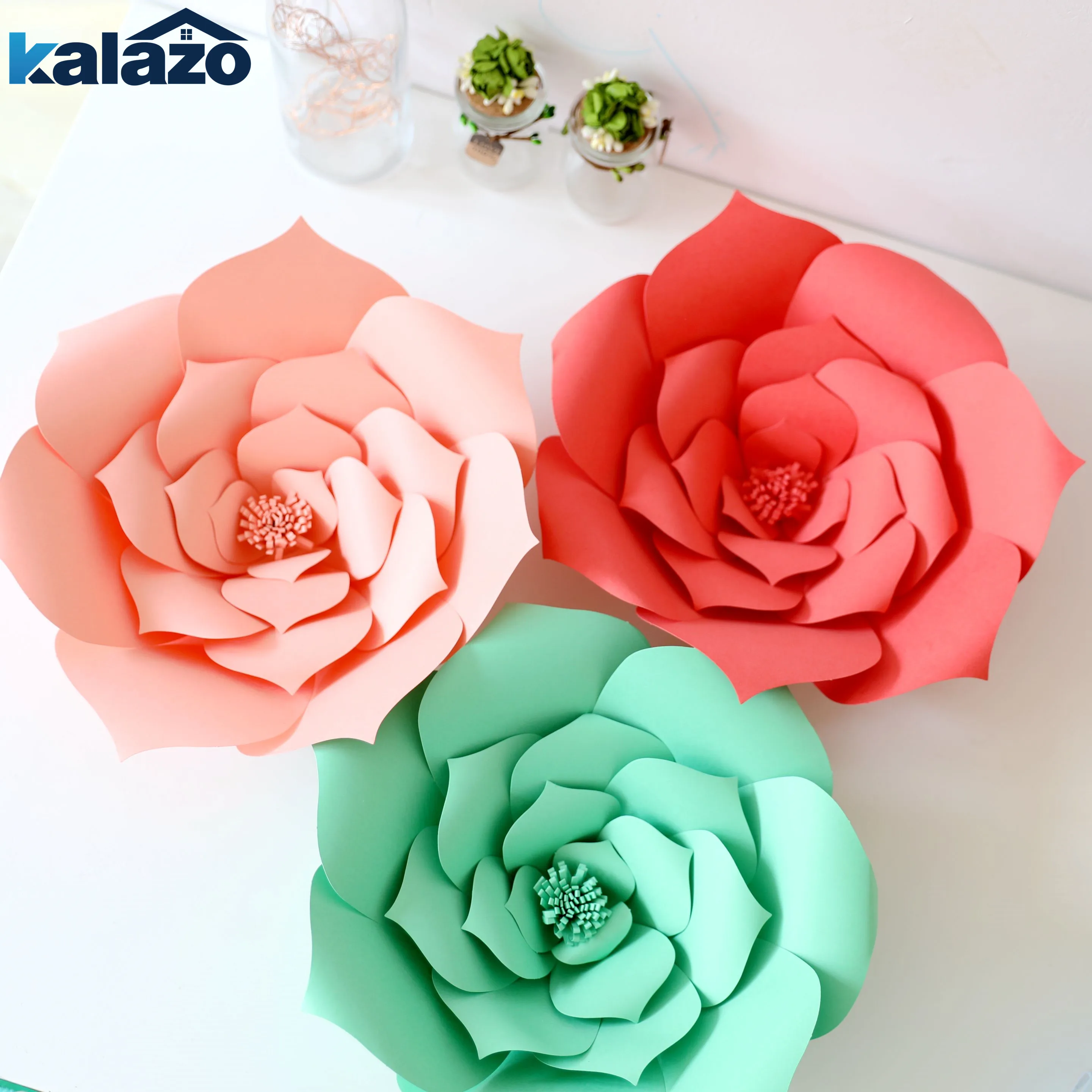 2Pc Beautiful 20cm DIY Paper Flowers Artificial Flowers Wedding Birthday Party Supplies Home Background Wall Decorations
2Pc Beautiful 20cm DIY Paper Flowers Artificial Flowers Wedding Birthday Party Supplies Home Background Wall Decorations