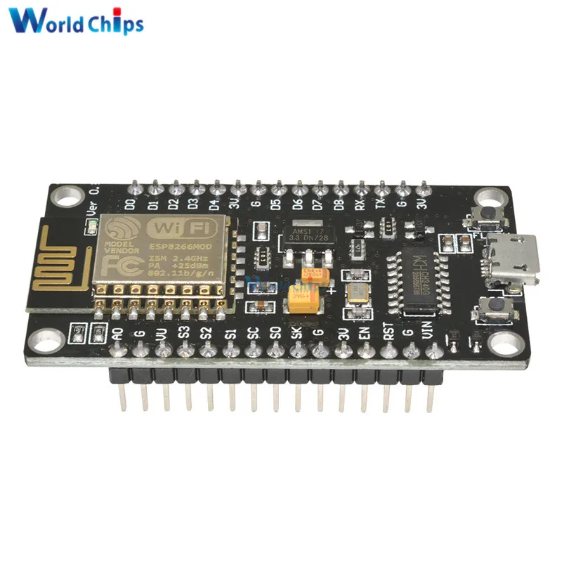 Беспроводной модуль CH340 CH340G NodeMcu V3 макетная плата WIFI ESP8266 ESP12E с Micro USB Repalce CP2102