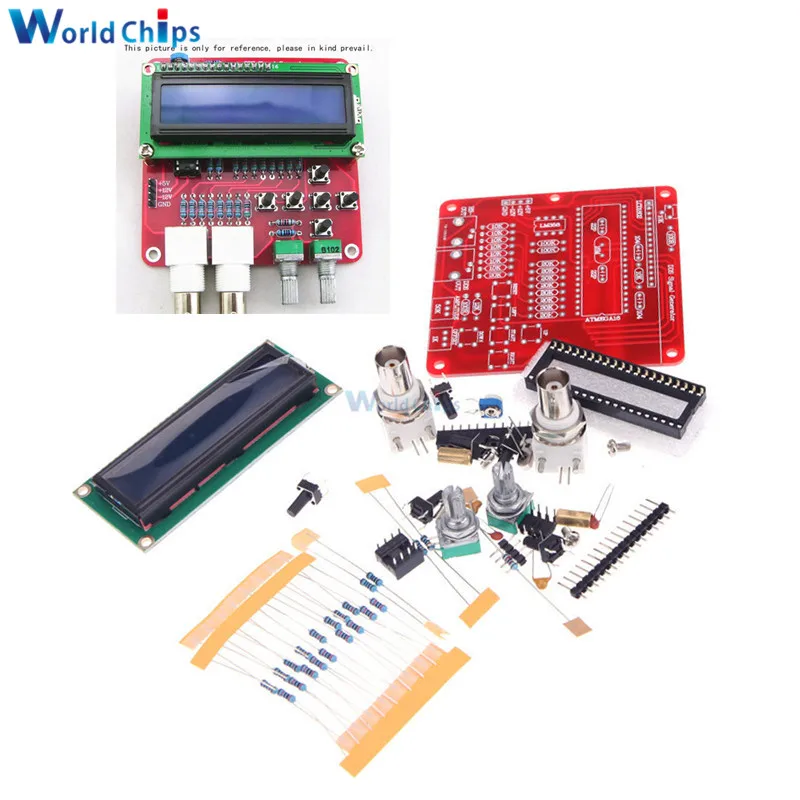 DIY KITS AVR DDS V2.0 Function Signal Generator Module Sine / Triangle / Square Wave sine, square, saw, rev triangle, ECG noise
DIY KITS AVR DDS V2.0 Function Signal Generator Module Sine / Triangle / Square Wave sine, square, saw, rev triangle, ECG noise