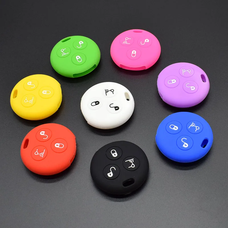 Silicone car key cover case for Benz Smart City Fortwo Roadster 3button remote key rubber protect shell 10 pcs/lot
Silicone car key cover case for Benz Smart City Fortwo Roadster 3button remote key rubber protect shell 10 pcs/lot