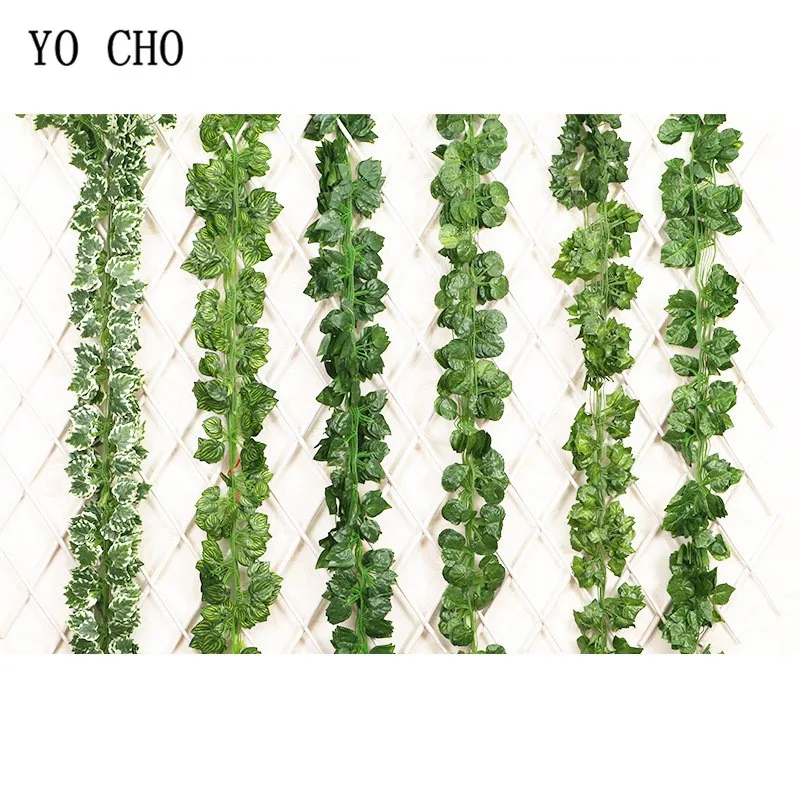YO CHO 7PCS Artificial Ivy Garland Fake Rattan For Wedding Bar Patry Home Decoration DIY Fake Vine Leaf Outdoor Plant Wall
YO CHO 7PCS Artificial Ivy Garland Fake Rattan For Wedding Bar Patry Home Decoration DIY Fake Vine Leaf Outdoor Plant Wall