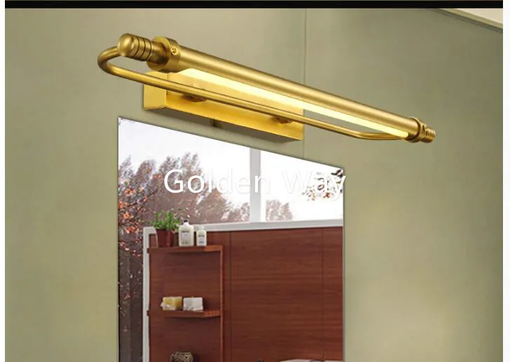 54cm/66cm Bathroom Mirror Lamp Waterproof Retro Bronze Cabinet Vanity Mirror Lights 100% Brass Wall Lamp LED Light Wall Lamp
54cm/66cm Bathroom Mirror Lamp Waterproof Retro Bronze Cabinet Vanity Mirror Lights 100% Brass Wall Lamp LED Light Wall Lamp