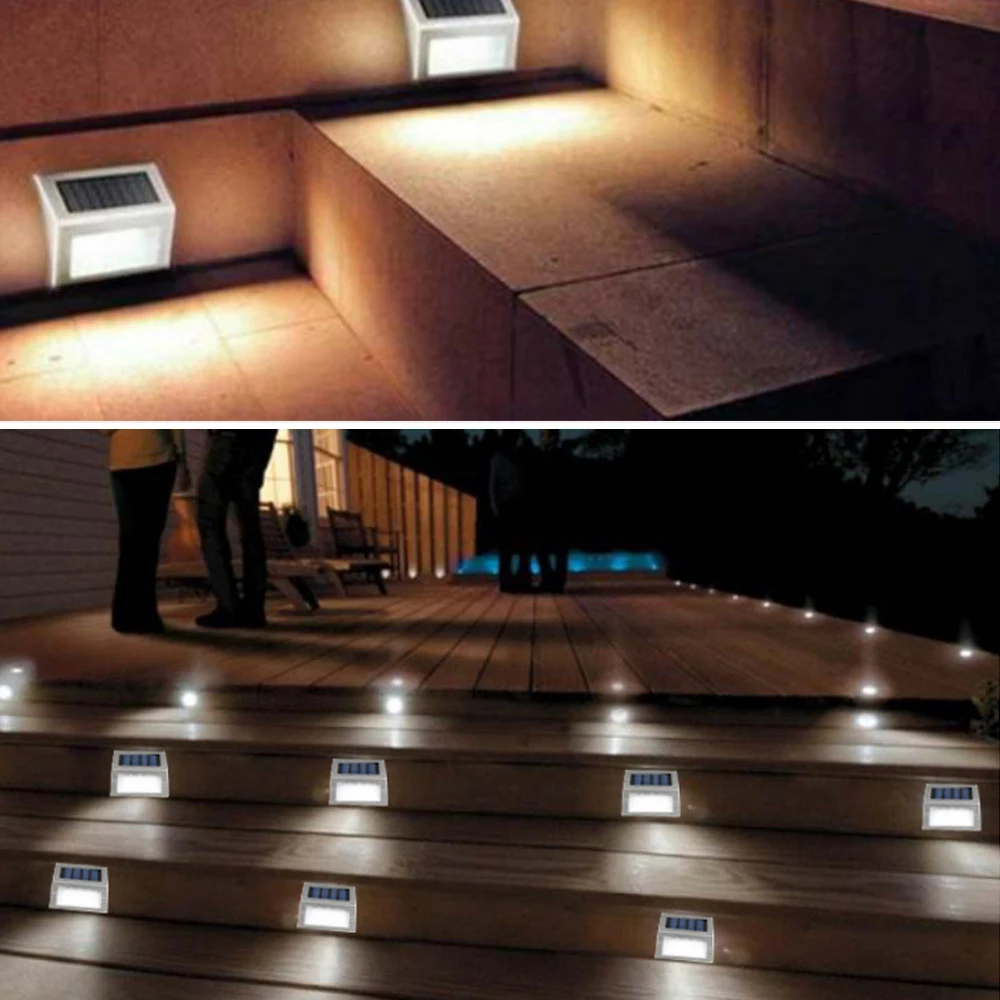 1PC 2PCS 4PCS LED Solar Light Stainless Steel 3LED IP65 Waterproof Solar Wall Lamp Outdoor Courtyard Pathway Fence Lighting
1PC 2PCS 4PCS LED Solar Light Stainless Steel 3LED IP65 Waterproof Solar Wall Lamp Outdoor Courtyard Pathway Fence Lighting