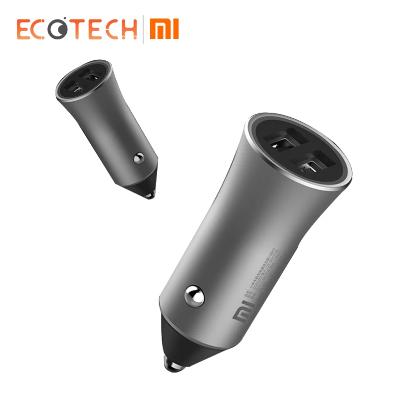 Оригинальное автомобильное зарядное устройство для Xiaomi 18 W Quick Charge 3 0 9 V/2A Dual USB