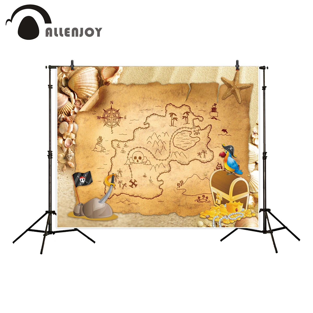Allenjoy фон для фотографии пиратов, день рождения, Карта сокровищ, пляж, попугаи, корпус, фотостудия, фотосессия
Allenjoy фон для фотографии пиратов, день рождения, Карта сокровищ, пляж, попугаи, корпус, фотостудия, фотосессия
