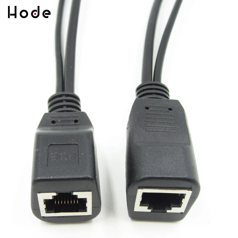 Кабель адаптер POE RJ45 инжектор Сплиттер Комплект экранированная лента пассивный