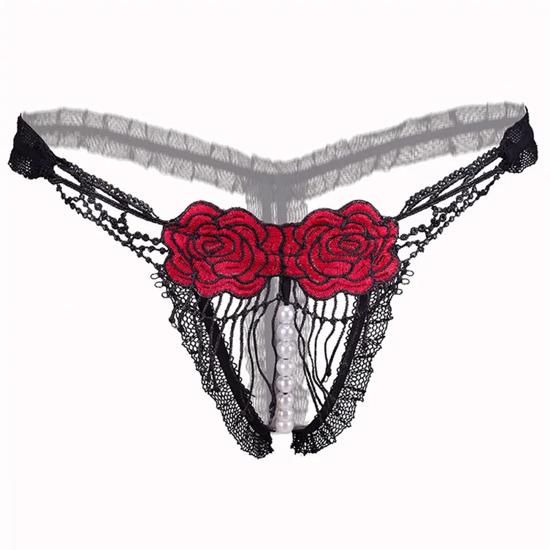 Embroidery Flower Sexy Panties Women Sexy Lingerie Lace Thongs G Strings Pearl Hollow Open Crotch Erotic Panties Sexy Underwear
Embroidery Flower Sexy Panties Women Sexy Lingerie Lace Thongs G Strings Pearl Hollow Open Crotch Erotic Panties Sexy Underwear