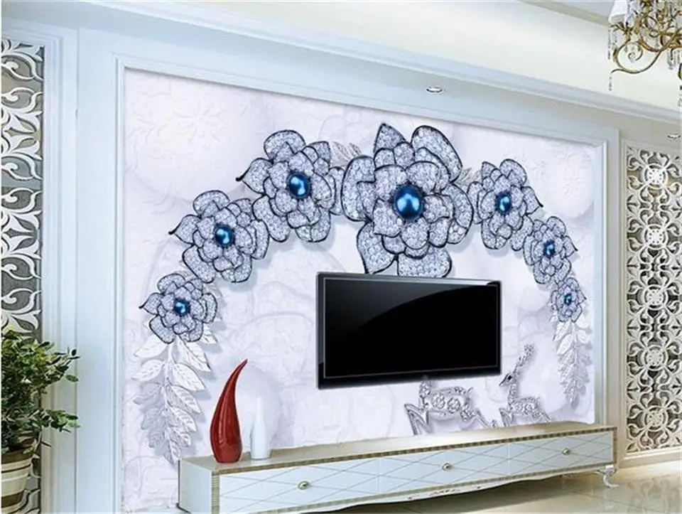 3d photo wallpaper custom living room mural diamond flower deer photo picture TV background wall sticker wallpaper for wall 3d
3d photo wallpaper custom living room mural diamond flower deer photo picture TV background wall sticker wallpaper for wall 3d