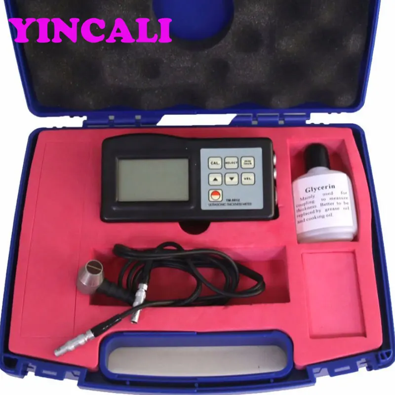 High Accuracy Ultrasonic Digital Thickness Meter Tester TM-8812 Automatic memory material code and sound velocity value
High Accuracy Ultrasonic Digital Thickness Meter Tester TM-8812 Automatic memory material code and sound velocity value
