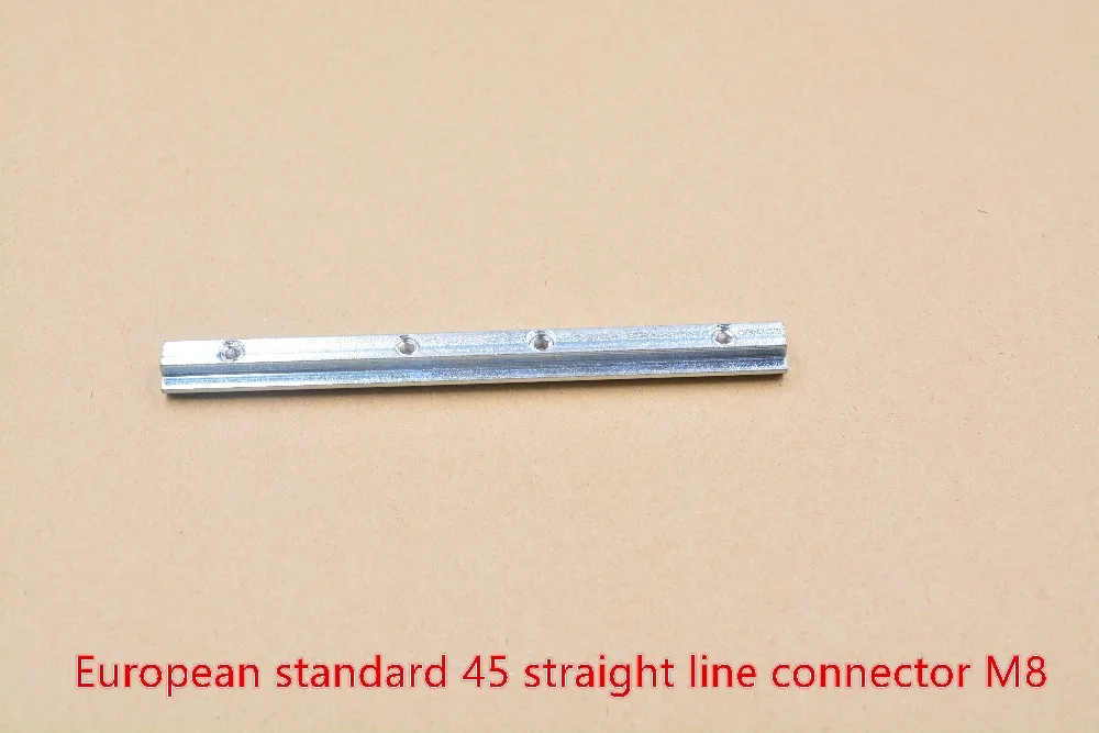 M8 line connector length 180mm width 19mm thickness 11mm zinc plated fastener for european standard 45 aluminum profile 1pcs
M8 line connector length 180mm width 19mm thickness 11mm zinc plated fastener for european standard 45 aluminum profile 1pcs