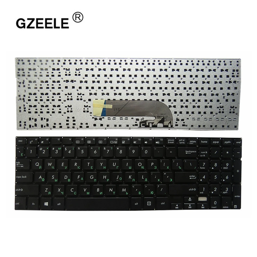 Клавиатура для ноутбука GZEELE RU Русская клавиатура ASUS TP500 TP500L TP500LA TP500LB TP500LN TP550LU