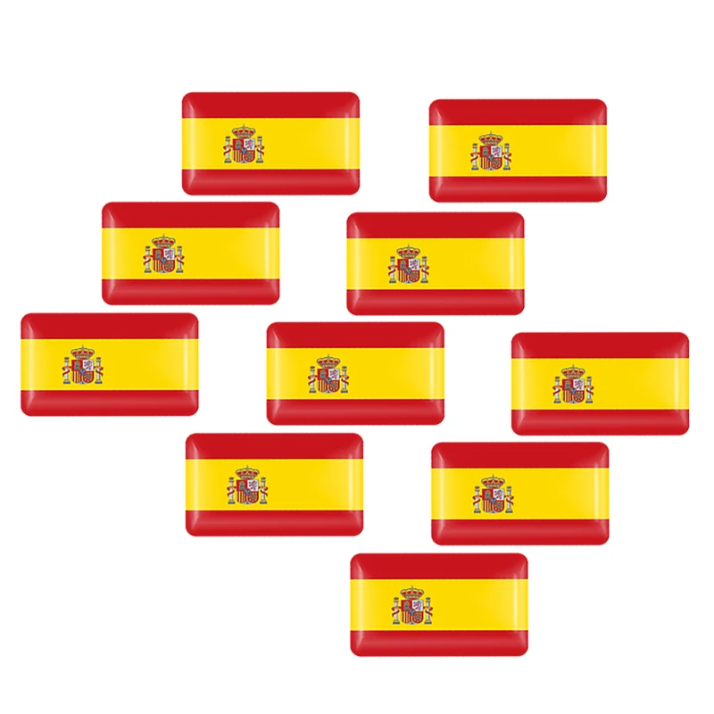 10Pcs 3D Car Sticker Spain National Flag Car Body Trunk Logo Auto Motorcycle Personality Decoration Sticker Auto Accessories
10Pcs 3D Car Sticker Spain National Flag Car Body Trunk Logo Auto Motorcycle Personality Decoration Sticker Auto Accessories