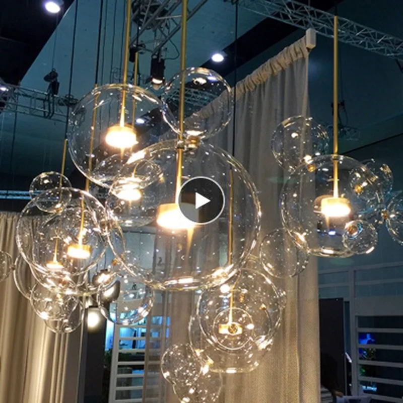 LukLoy Nordic Glass Bubble LED Pendant Lights Creative Mickey Dining Room LED Pendant Lamp Showcase Bar Hanging Lighting Gallery
LukLoy Nordic Glass Bubble LED Pendant Lights Creative Mickey Dining Room LED Pendant Lamp Showcase Bar Hanging Lighting Gallery
