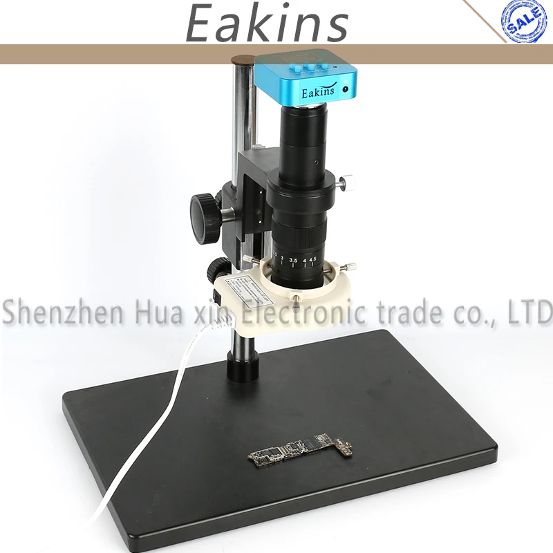 36MP 4K 1080P 60FPS HDMI USB Digital Video Microscope Camera +Big Stand+300X/180X C-MOUNT Lens+144 LED Ring Light
36MP 4K 1080P 60FPS HDMI USB Digital Video Microscope Camera +Big Stand+300X/180X C-MOUNT Lens+144 LED Ring Light