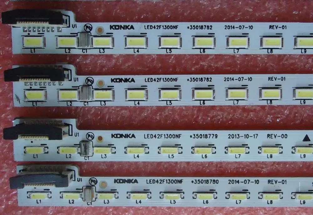 FOR konka LED42E320N Article lamp 35018782 37024256 screen 72000365YT 1piece=72LED 535MM
FOR konka LED42E320N Article lamp 35018782 37024256 screen 72000365YT 1piece=72LED 535MM