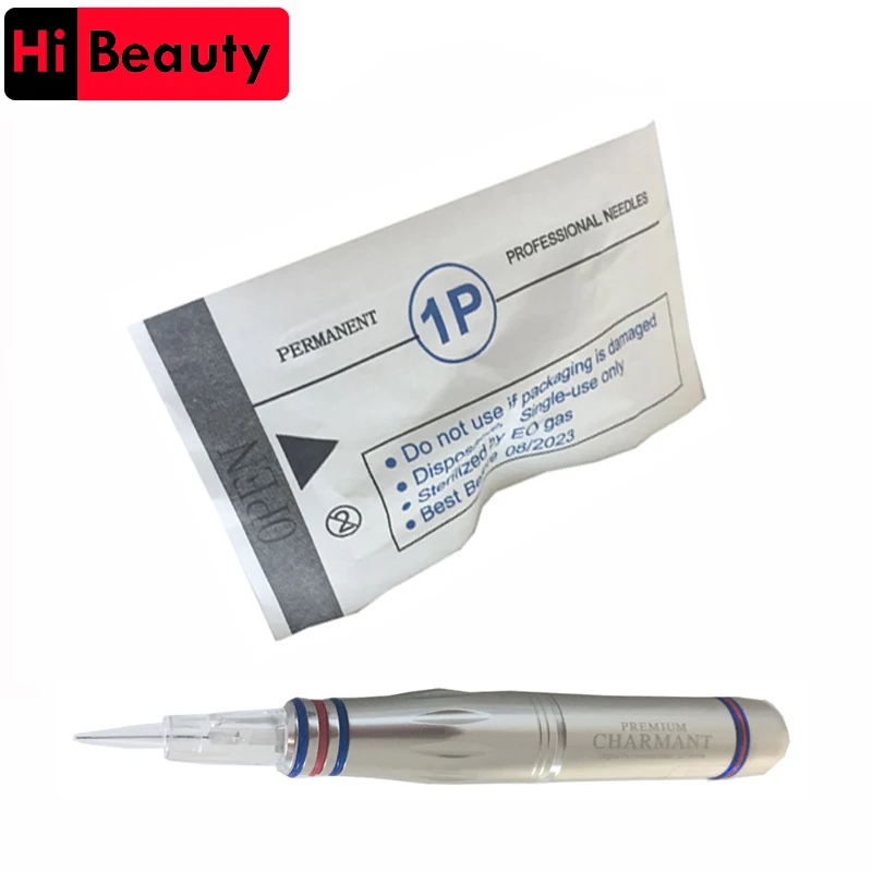 50pcs Sterilized 8mm Screw Tattoo Cartridges Needles Tips Microneedling 1P 1RL For Charmant I Permanent Makeup Microblading
50pcs Sterilized 8mm Screw Tattoo Cartridges Needles Tips Microneedling 1P 1RL For Charmant I Permanent Makeup Microblading