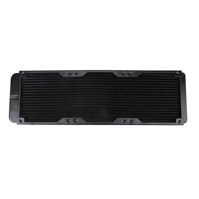 18 Tubes Computer Water Cooling Radiator 360mm Water Heat Exchanger With G1/4 Thread CPU Heat Sink For Laptop Desktop Computer
18 Tubes Computer Water Cooling Radiator 360mm Water Heat Exchanger With G1/4 Thread CPU Heat Sink For Laptop Desktop Computer