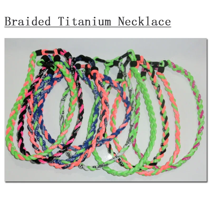 wholesales free DHL titanium 3 ropes necklaces titanium magnetic balance sport custom necklace 16/18/20/22 inch
wholesales free DHL titanium 3 ropes necklaces titanium magnetic balance sport custom necklace 16/18/20/22 inch