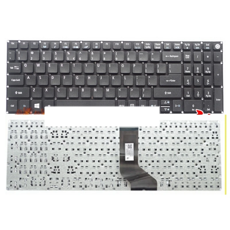 English New Keyboard for Acer for Aspire V3-575 V3-575G V3-575T V3-575TG F5-573 F5-573T K50-10 F5-771G US laptop Keyboard
English New Keyboard for Acer for Aspire V3-575 V3-575G V3-575T V3-575TG F5-573 F5-573T K50-10 F5-771G US laptop Keyboard
