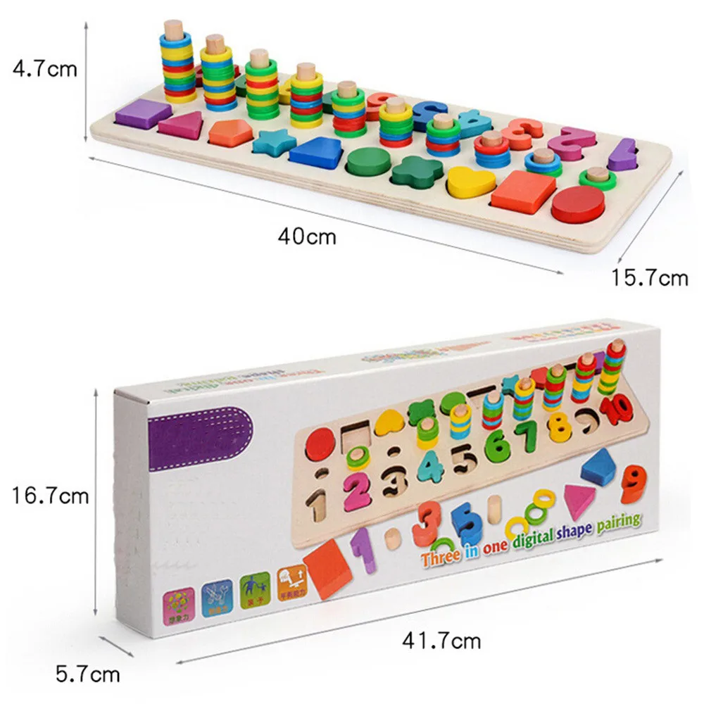 Funny Children Wooden Toys Digital Number Graphical Puzzle Jigsaw Kids Education Toy L1227
Funny Children Wooden Toys Digital Number Graphical Puzzle Jigsaw Kids Education Toy L1227