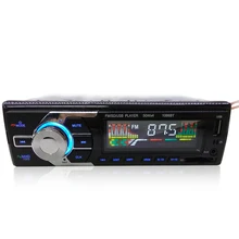 Большой мощности Bluetooth приемник аудио MP3 плеер FM Radio1 Din в тире USB SD