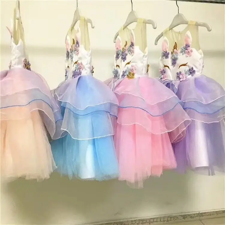 NEW 2018 Girls Unicorn Embroidered princess dress , Birthday party dress , Flowers BABY dress , 7pcs/lot LJJ01
NEW 2018 Girls Unicorn Embroidered princess dress , Birthday party dress , Flowers BABY dress , 7pcs/lot LJJ01