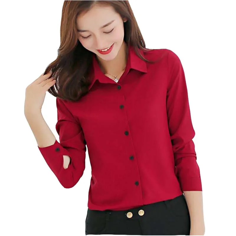 Korean Slim Wild Women Shirts 2020 New Spring Summer Large Size Casual Fashion Elegant Bottoming Shirts Office Work Ladies Shirt
Korean Slim Wild Women Shirts 2020 New Spring Summer Large Size Casual Fashion Elegant Bottoming Shirts Office Work Ladies Shirt