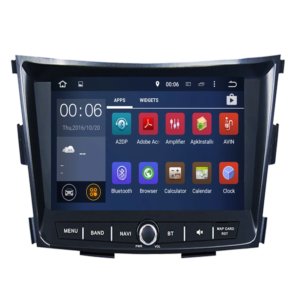 8 дюймов 1024*600 Android 10 автомобильный dvd для SsangYong Tivoli 2015 ~ 2019 GPS Navi Радио Автомобильная