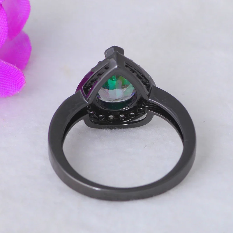 Очень красивые свадебные кольца из страз украшения серебра США размер #6 #7 #8 #9 OR766 |