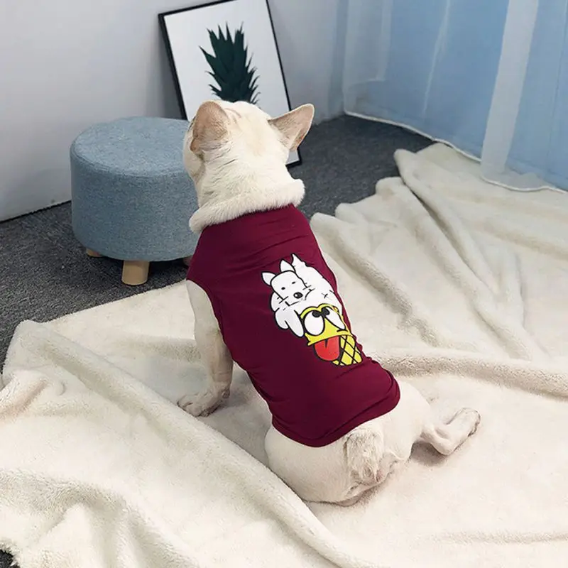 Pet Vest Spring and Summer Costume, Dogs Elastic Cotton Vest with Cute Patterns, Green/Blue/Purple Pet Supplies Product
Pet Vest Spring and Summer Costume, Dogs Elastic Cotton Vest with Cute Patterns, Green/Blue/Purple Pet Supplies Product